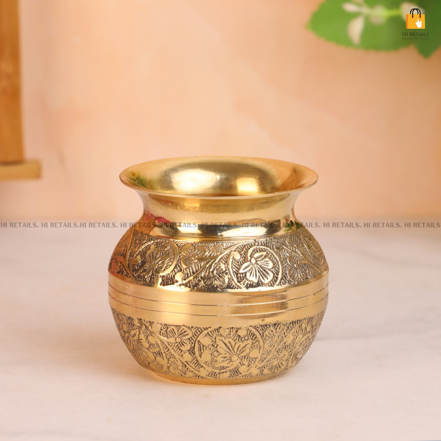 Brass Lota Kalash Puja for Diwali Pooja